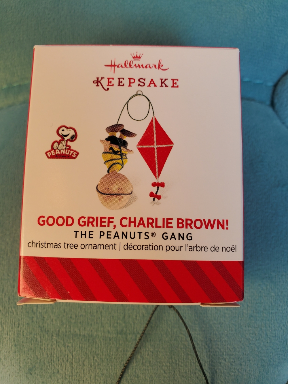 Hallmark Keepsake 2014 Peanuts Good Grief Charlie Brown Ornament QXI2573